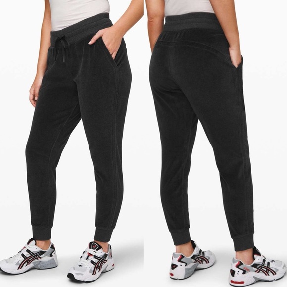 Lululemon Warm Down Jogger *Velour Heathered Black - Picture 1 of 14